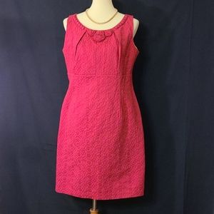 Signature by Sangria Pink Sheath Dress